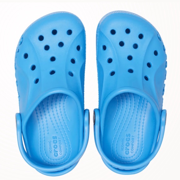 NEW! CROCS Kids Baya Clog in Ocean Size Toddler 7 - Picture 4 of 9